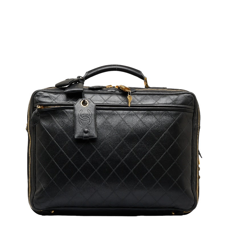 Quilted Leather Briefcase