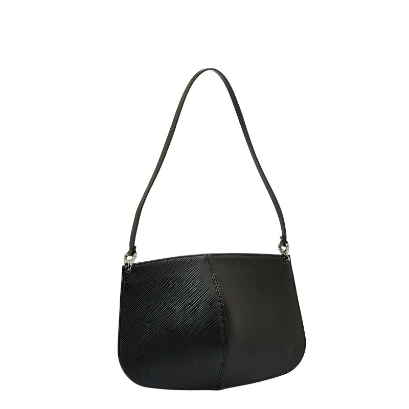 Louis Vuitton, Bags, Louis Vuitton Black Epi Demi Lune Pochette Shoulder  Bag