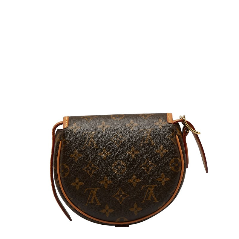 Louis Vuitton Monogram Tambourin Shoulder Bag M44860 Brown PVC Leather