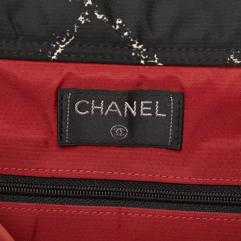 Chanel Old Travel Line Bakpack Canvas Backpack in Excellent condition