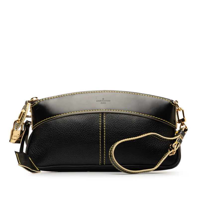 Louis Vuitton Lockit Leather Clutch Bag M95628 in Excellent condition