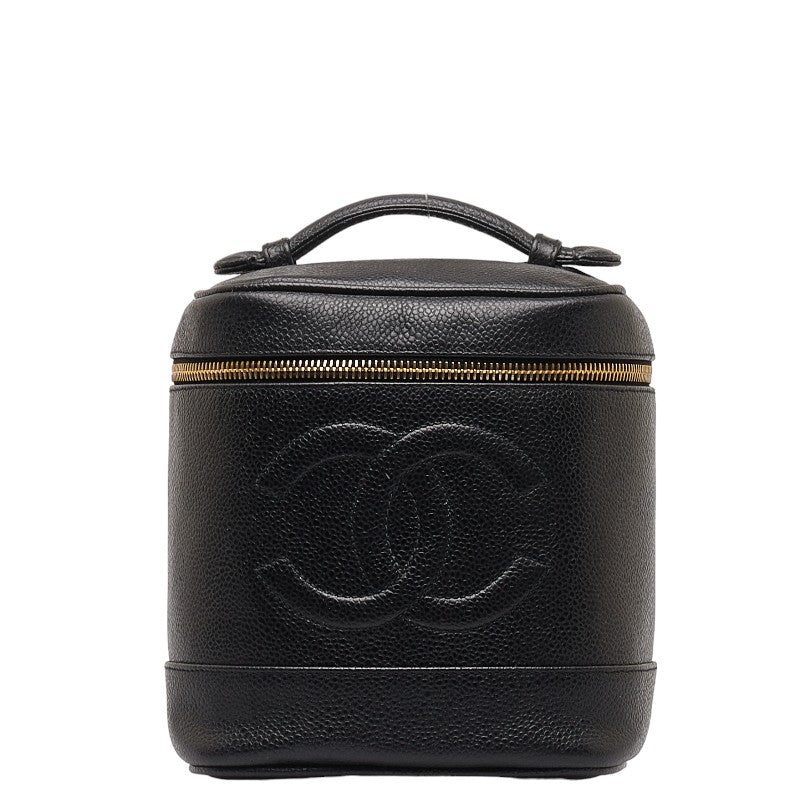 Chanel Vanity Bag Leather Vanity Bag A01998 in Excellent condition