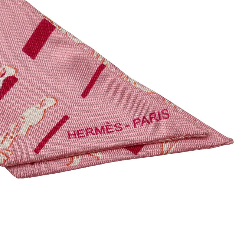 Hermes 24 Faubourg Seconde Scarf Cotton Scarf in Excellent condition