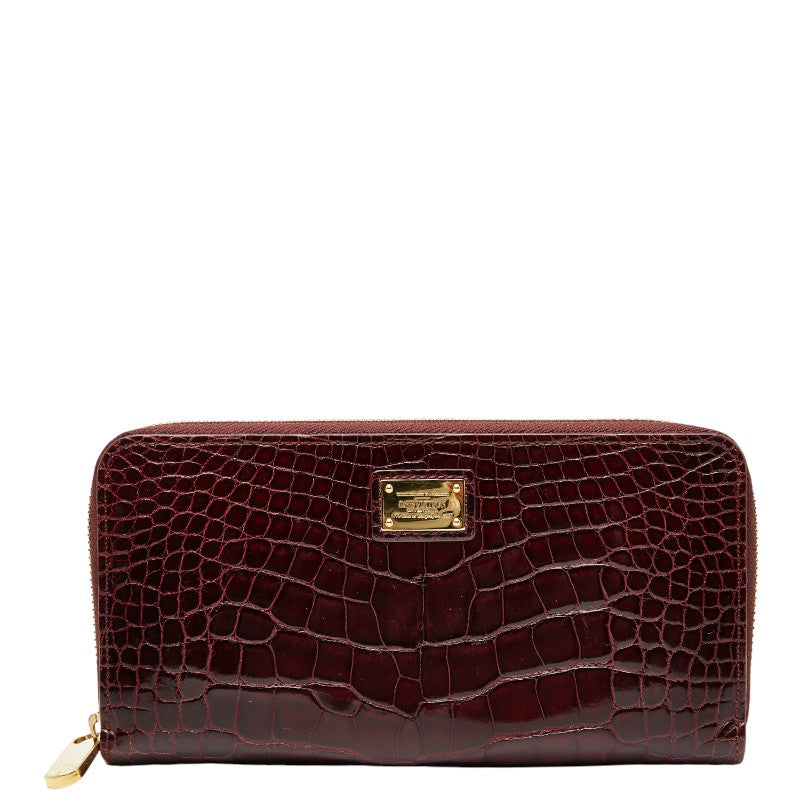 Louis Vuitton Alligator Crocodile Long Wallet