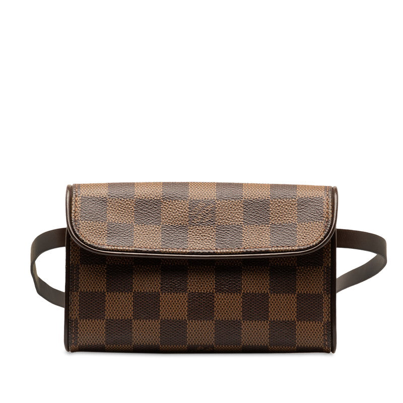 Louis Vuitton Pochette Florentine Canvas Shoulder Bag N51857 in Excellent condition