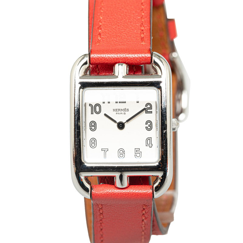 Hermes Quartz Cape Cod Wrist Watch  Metal Quartz CC1.210 in Good condition