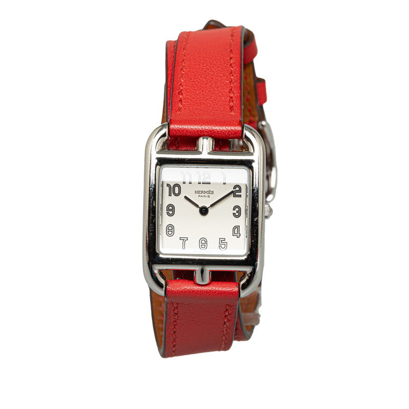 Hermes Quartz Cape Cod Wrist Watch  Metal Quartz CC1.210 in Good condition