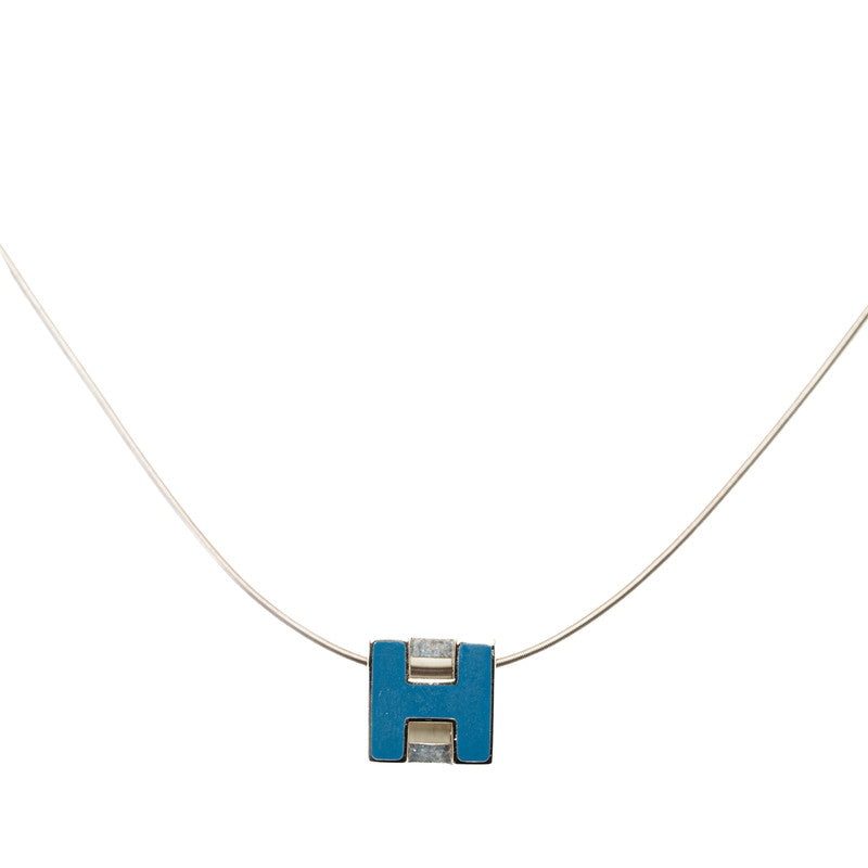Hermes Cage D'H Pendant Necklace Metal Necklace in Good condition