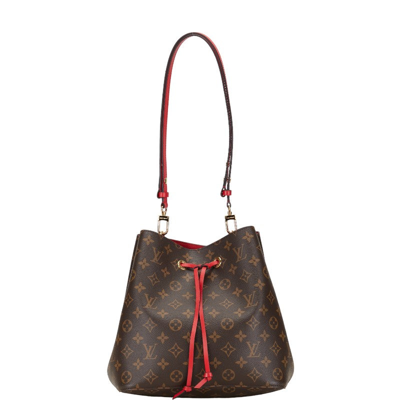 Louis Vuitton NeoNoe Monogram Shoulder Bag Canvas Shoulder Bag M44021 in Excellent condition
