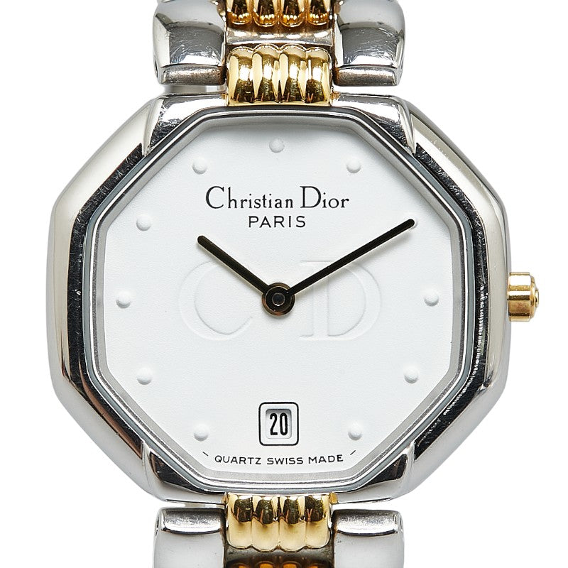 Dior Quartz Octagon Swing Watch Metal Quartz D48 203 in Good condition