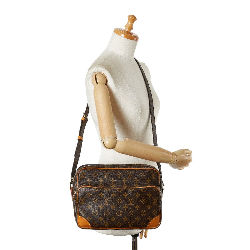 Louis Vuitton Nile Shoulder Bag PVC Leather M45244