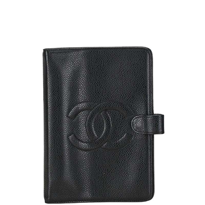 Chanel Caviar Skin Notebook Cover Agenda in Very Good Condition