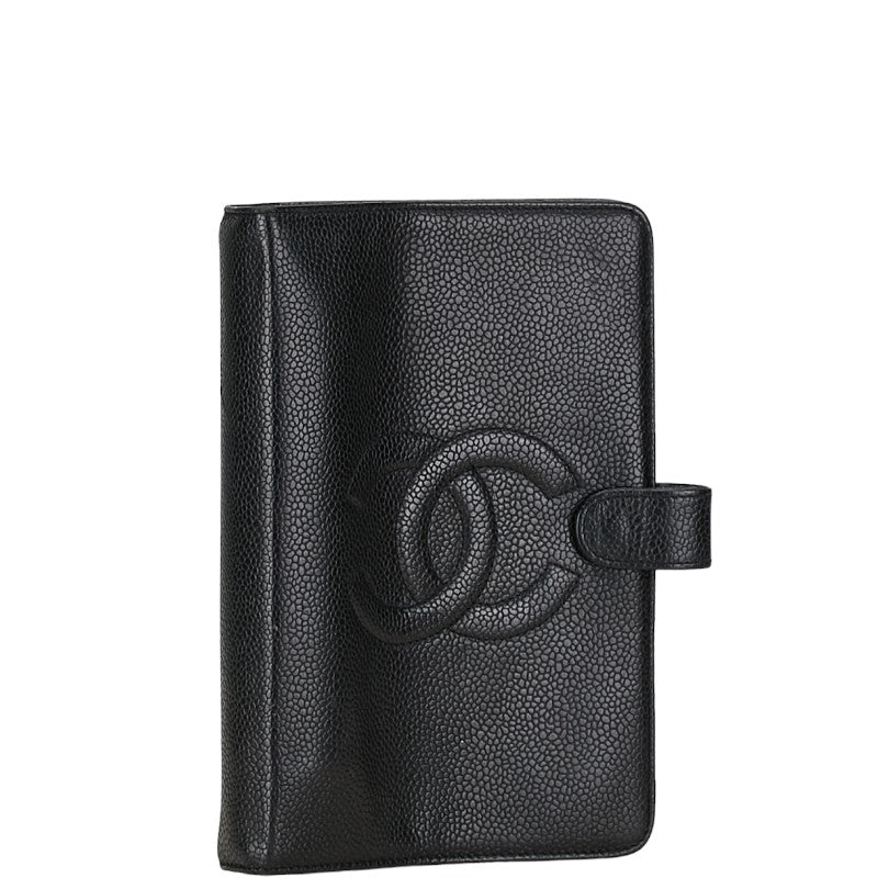 Chanel Caviar Skin Notebook Cover Agenda in Very Good Condition