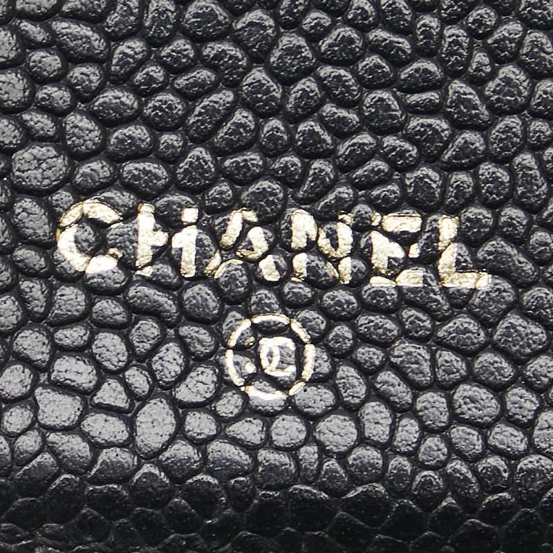 Chanel Caviar Skin Notebook Cover Agenda in Very Good Condition