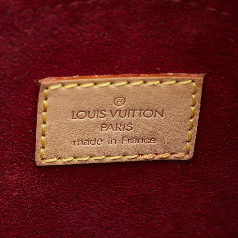 Louis Vuitton Monogram Croissant MM Shoulder Bag M51512 Brown PVC Leather in Very Good Condition