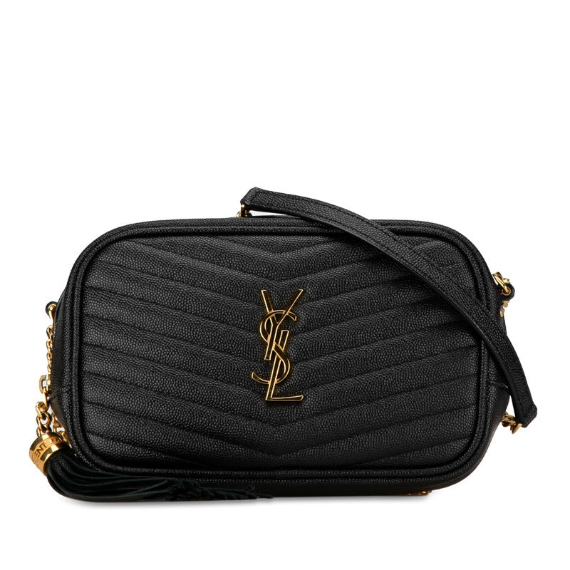 Yves Saint Laurent Lou Chain Shoulder Bag Leather Shoulder Bag 618057 in Good condition