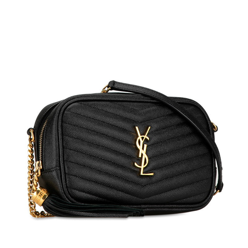 Yves Saint Laurent Lou Chain Shoulder Bag Leather Shoulder Bag 618057 in Good condition