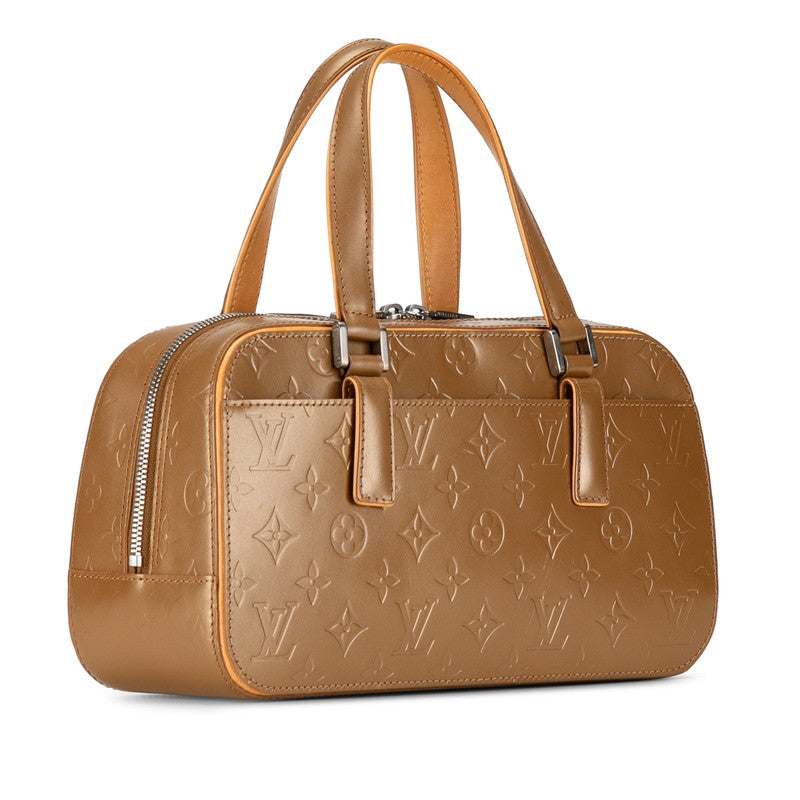 Louis Vuitton Shelton MM Leather Handbag M55177 in Good condition