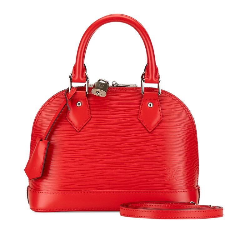 Louis Vuitton Alma BB Leather Handbag M41160 in Excellent condition