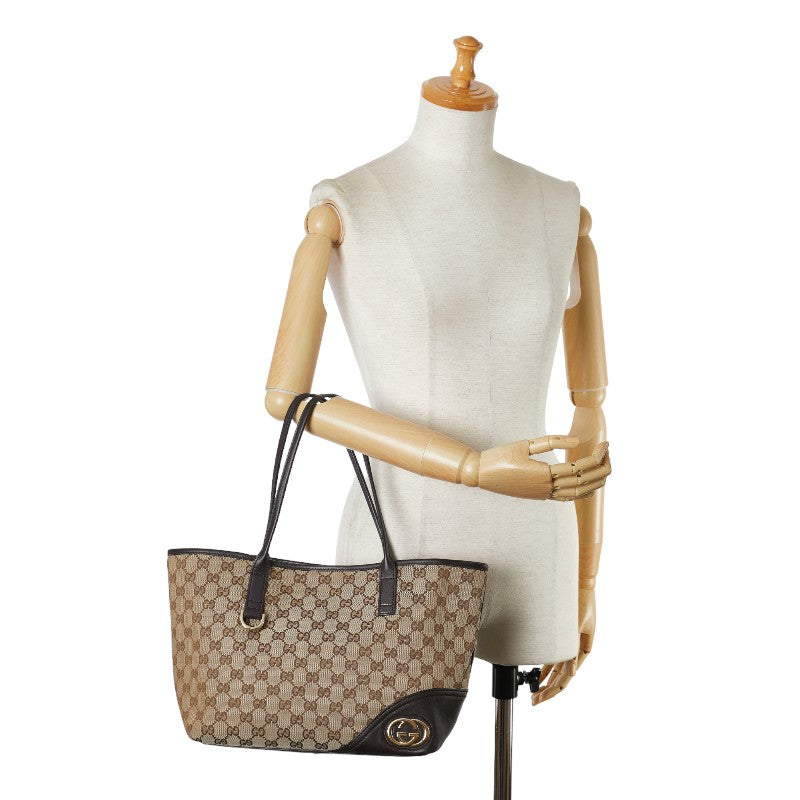 Gucci GG Canvas New Britt Tote Bag 169946