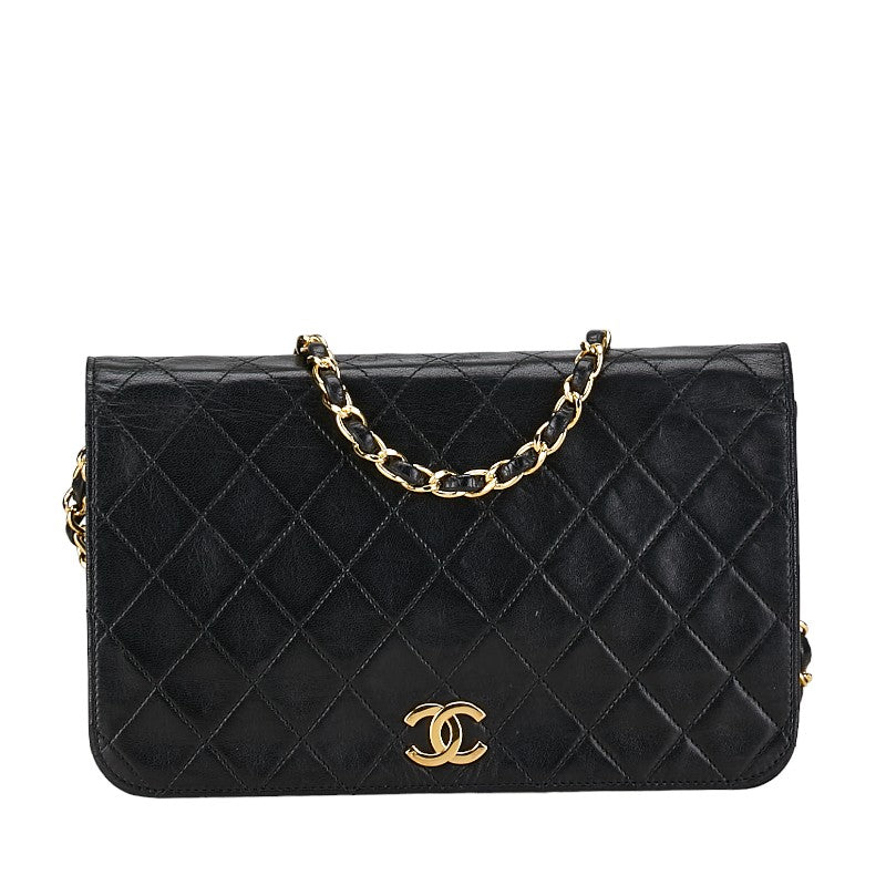 Chanel Matelasse 23 Single Flap Shoulder Bag Leather Shoulder Bag in Good condition