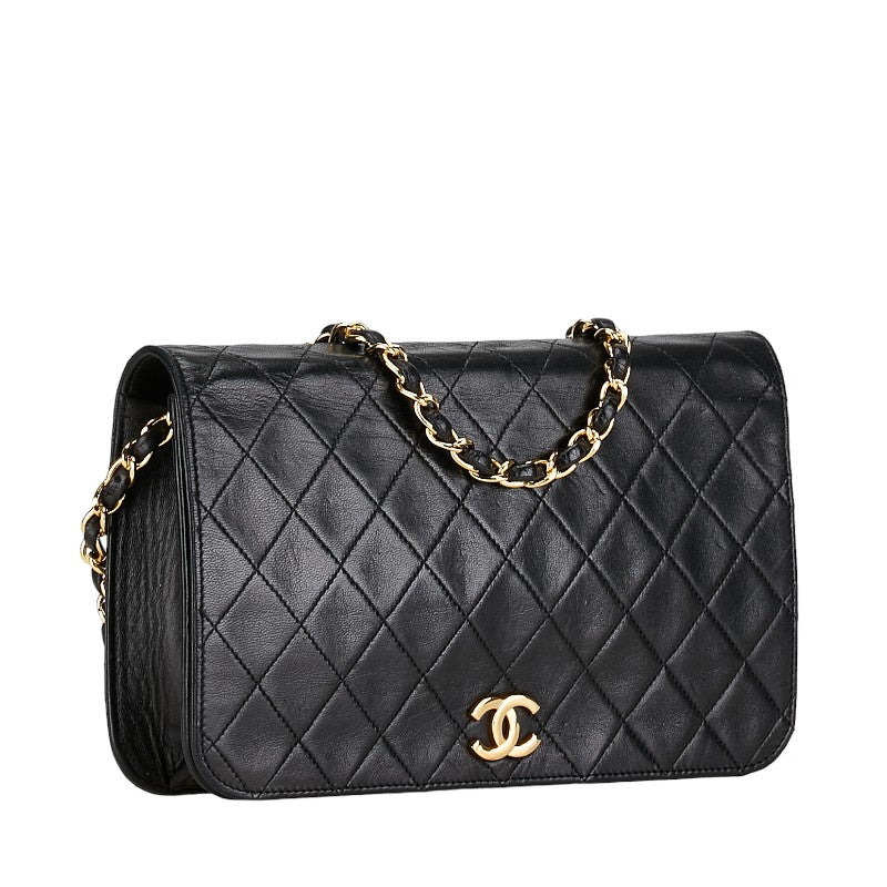 Chanel Matelasse 23 Single Flap Shoulder Bag Leather Shoulder Bag in Good condition