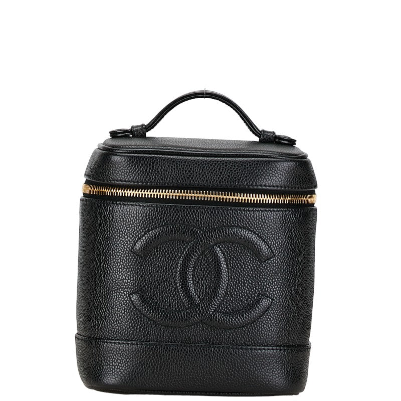 Chanel Coco Mark Vanity Bag Leather Vanity Bag 无法识别 in Good condition