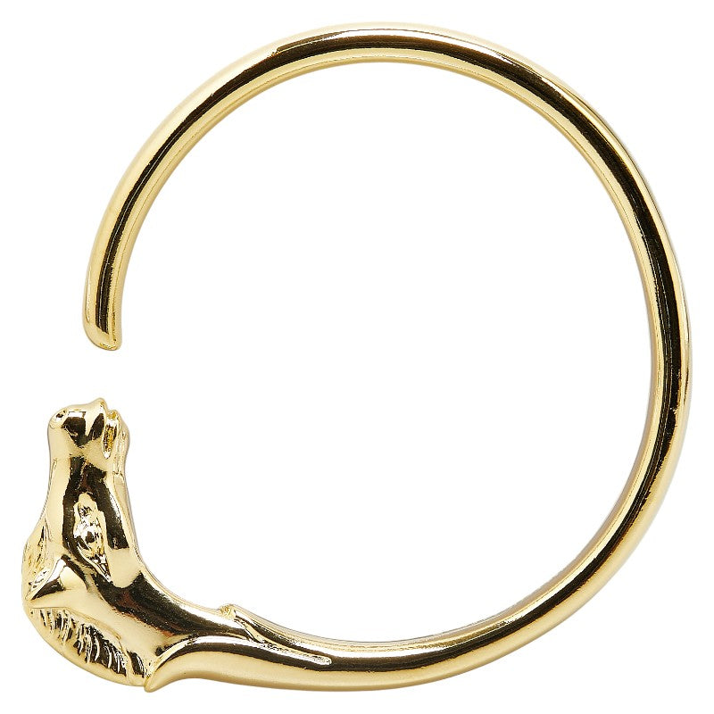 Hermes Cheval Horse Gold Plated Bangle in Great Condition