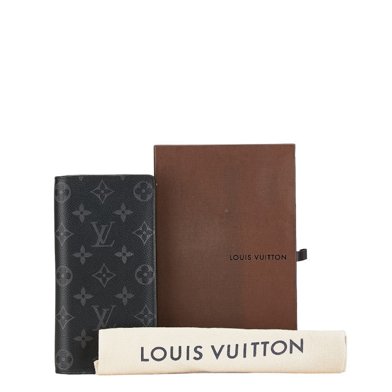 Louis Vuitton Monogram Eclipse Long Wallet M61697 in Very Good Condition