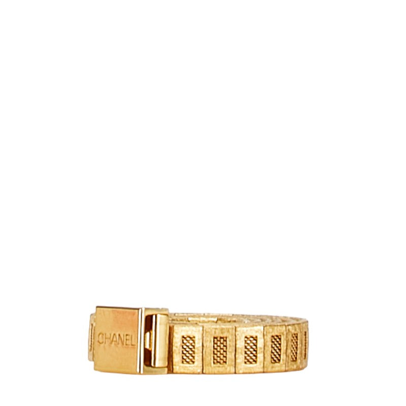 Chanel Logo Belt Gold Plated