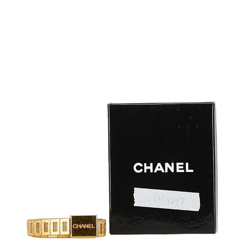 Chanel Logo Belt Gold Plated