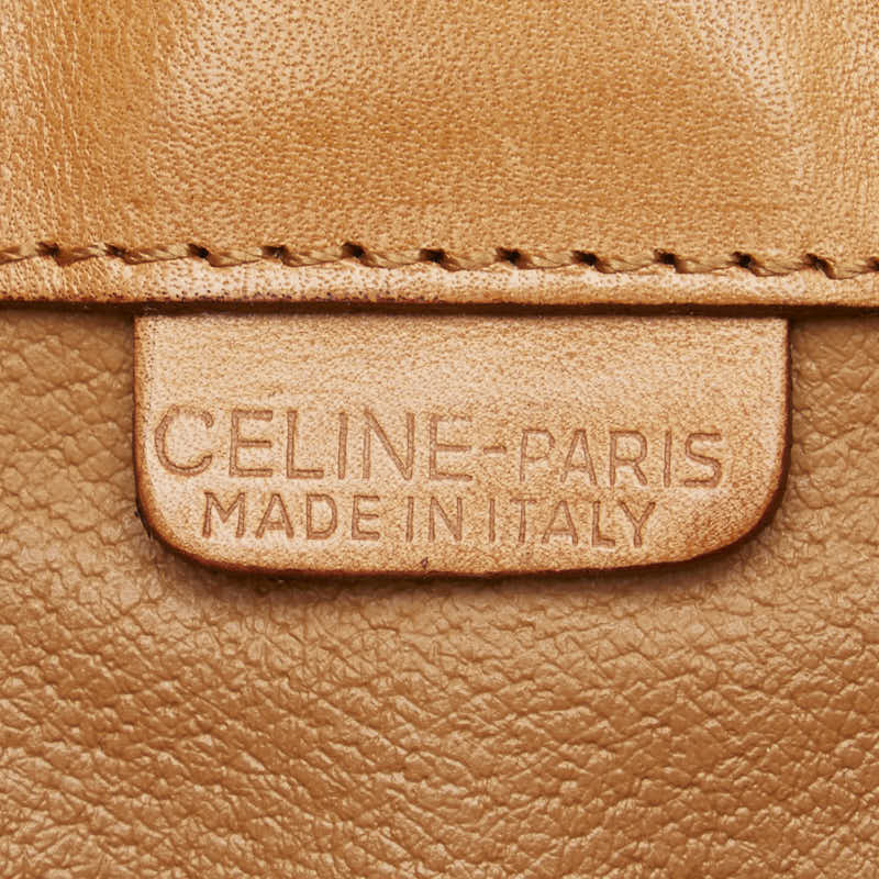 Celine Macadam PVC Leather Clutch Bag in Very Good Condition