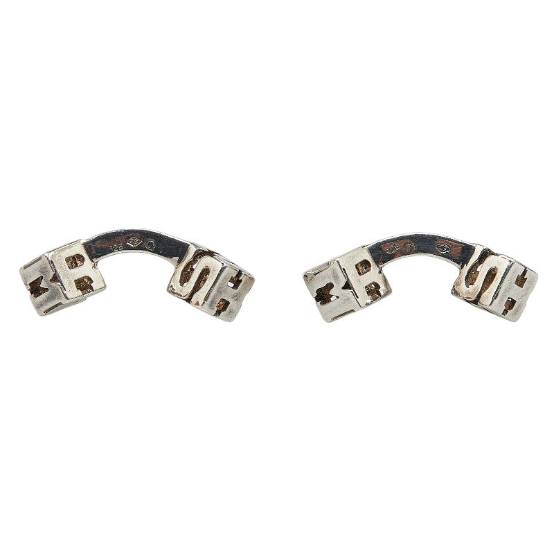 Hermes SV925 Silver H Cube Square Cufflinks