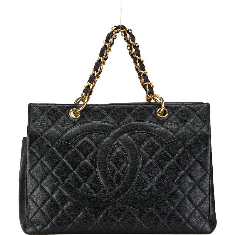 Chanel Caviar Matelasse Chain Tote Bag