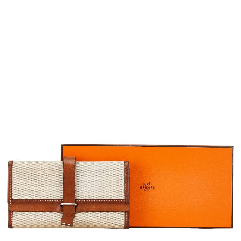 Hermes Toile Ash Honore Box Handbag