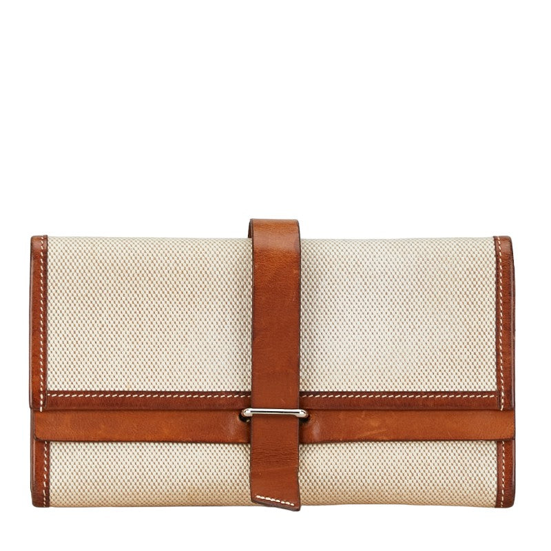 Hermes Toile Ash Honore Box Handbag