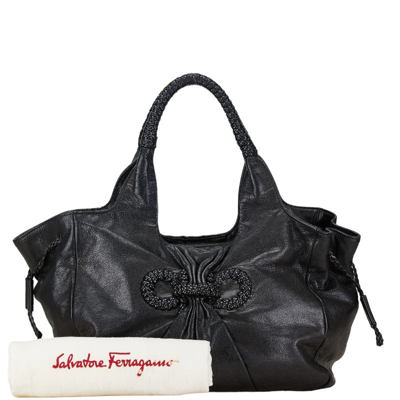 Salvatore Ferragamo Leather Tote Bag GG-21B354