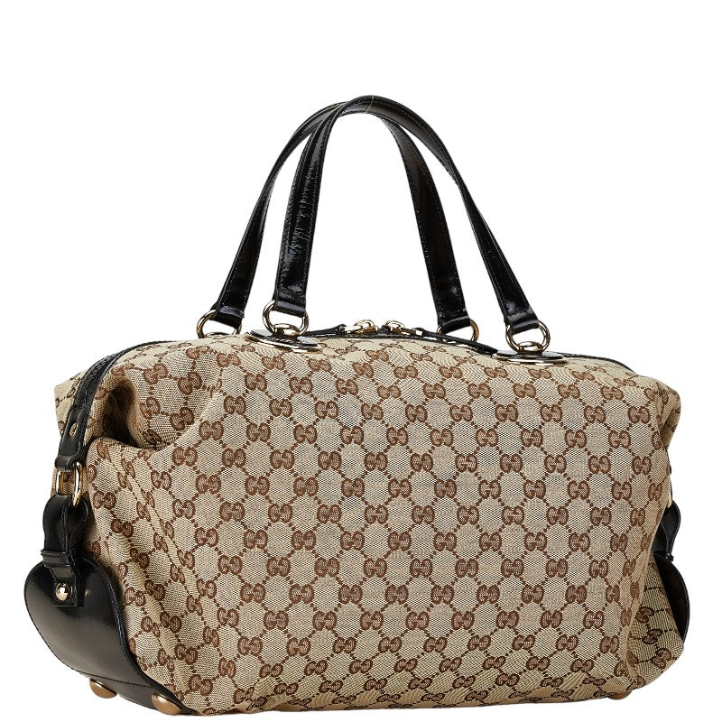 Gucci GG Canvas Leather Tote Bag 203530