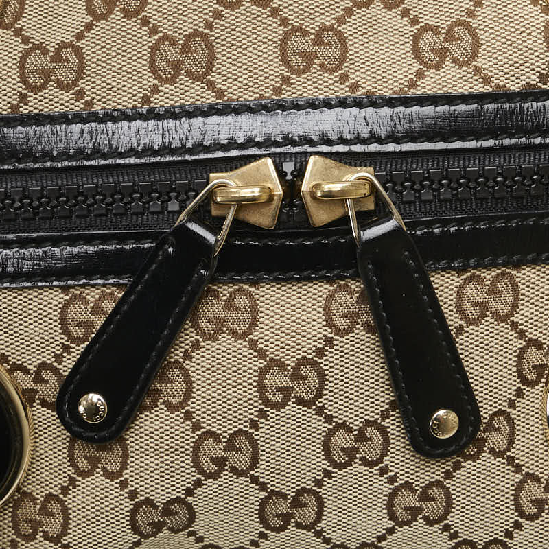 Gucci GG Canvas Leather Tote Bag 203530