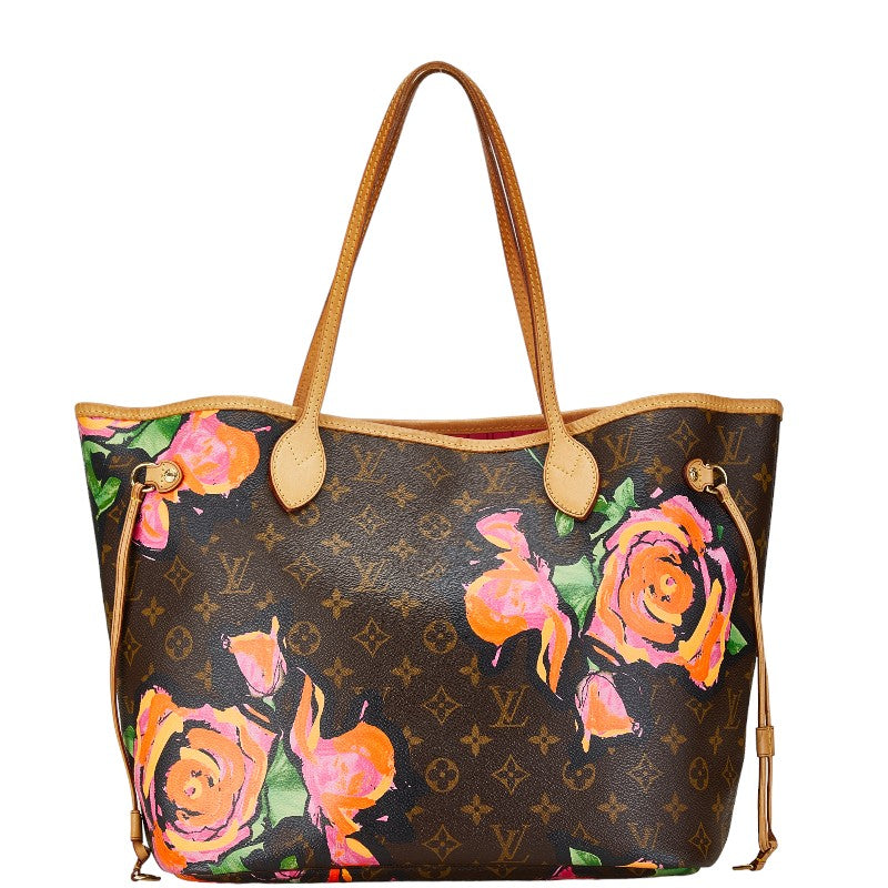 Louis Vuitton Monogram Rose Neverfull MM Tote Bag M48613 in Very Good Condition