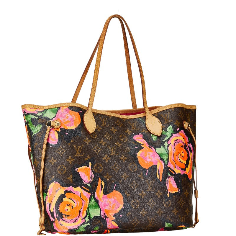 Louis Vuitton Monogram Rose Neverfull MM Tote Bag M48613 in Very Good Condition