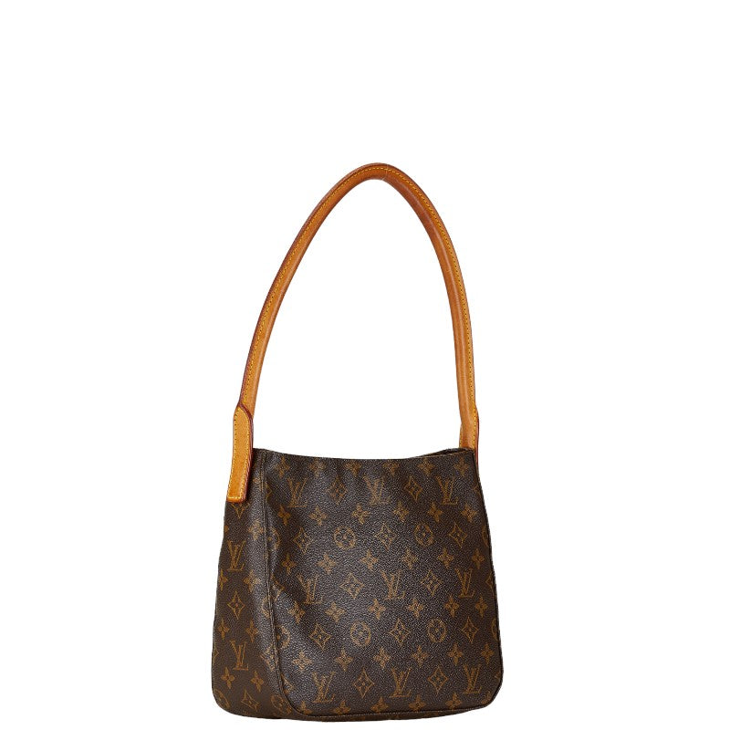 Louis Vuitton Looping MM Shoulder Bag Brown