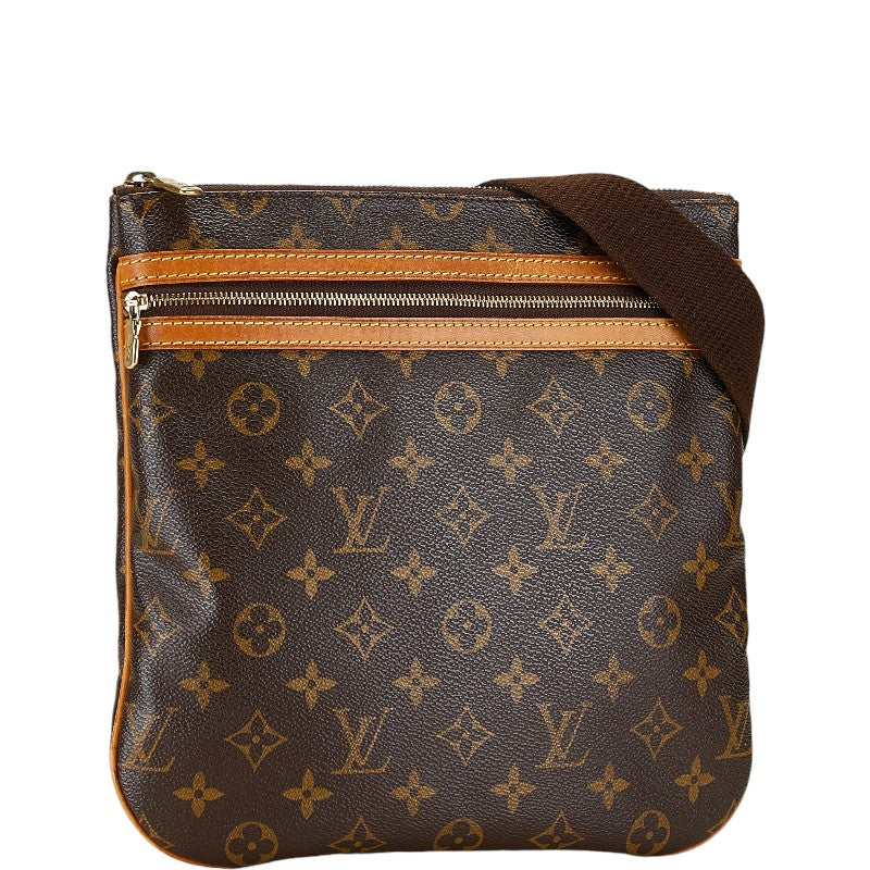 Louis Vuitton Monogram Bosphore Shoulder Bag M40044 Brown PVC Leather in Very Good Condition