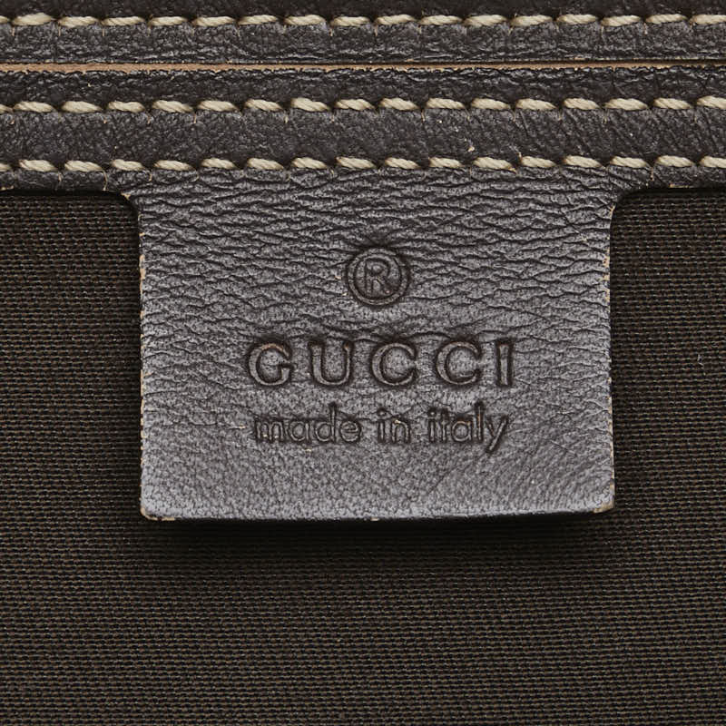 Gucci GG Supreme Shoulder Bag PVC Leather