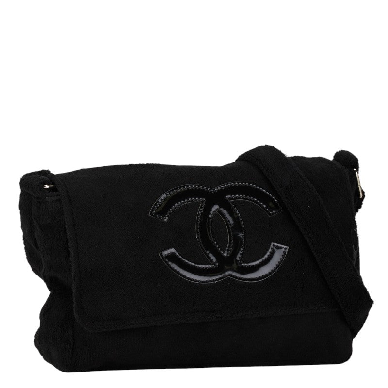 Chanel Coco Mark Shoulder Bag Black