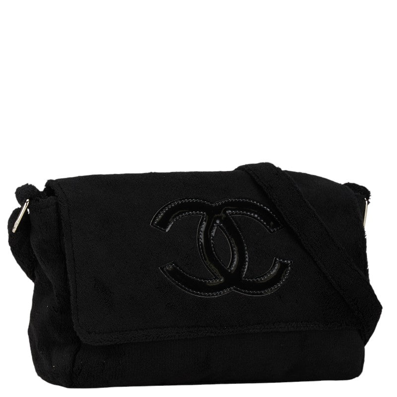 Chanel Coco Mark Shoulder Bag Black