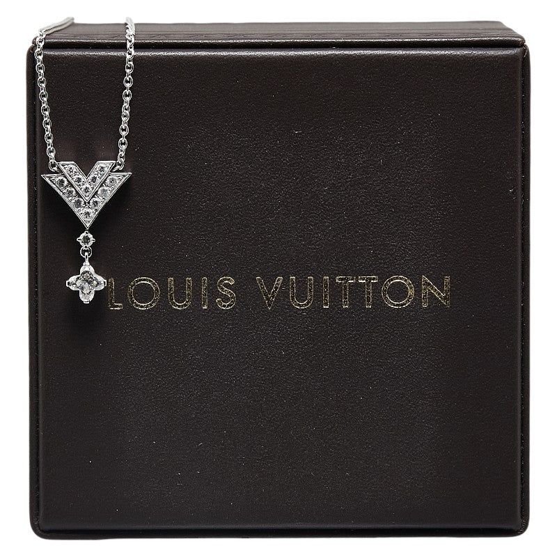 Louis Vuitton K18WG Pendant Necklace J292817