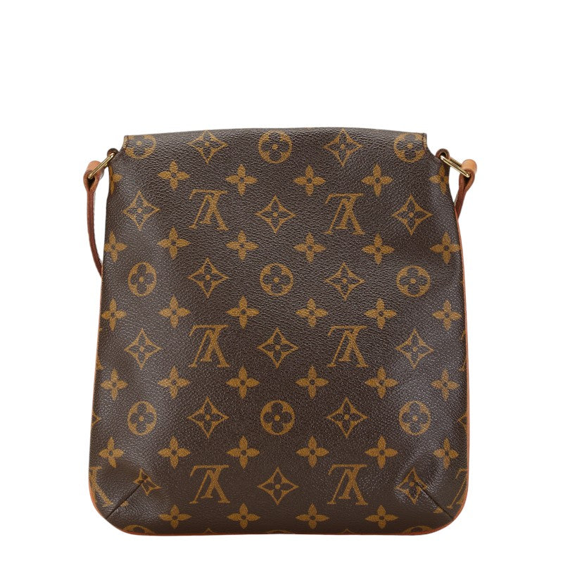 Louis Vuitton Monogram Musette Salsa Short Shoulder Bag M51258 Brown PVC Leather