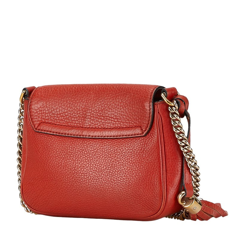 Gucci Soho Interlocking G Tassel Leather Crossbody