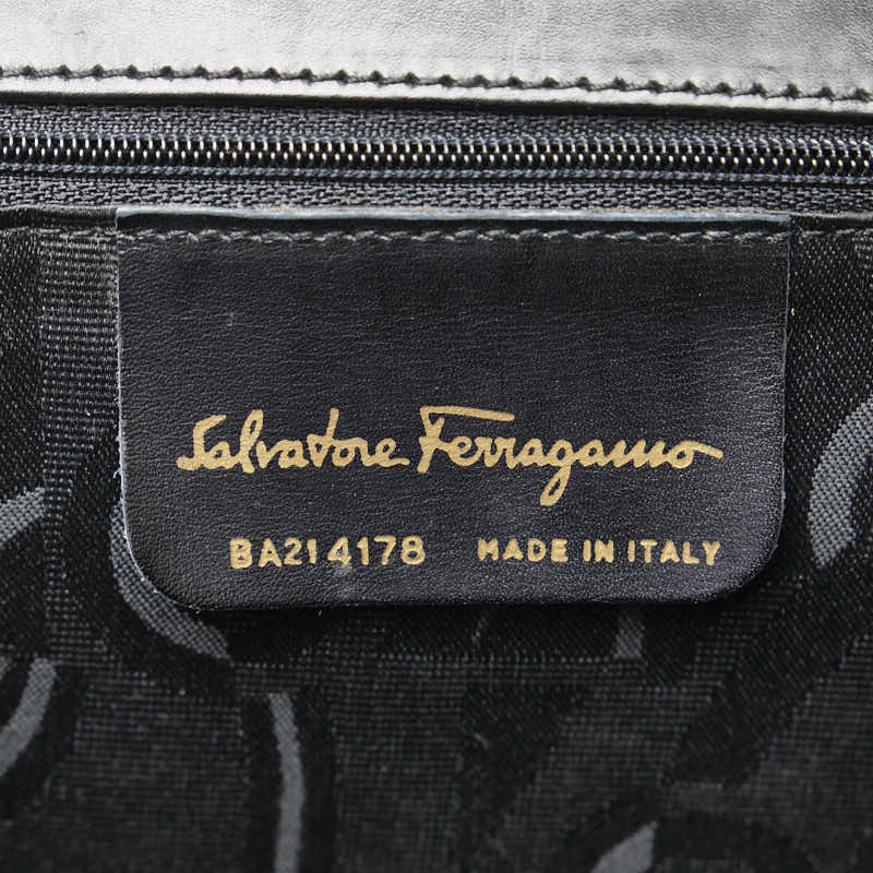 Salvatore Ferragamo Vara Ribbon Leather Handbag BA214178